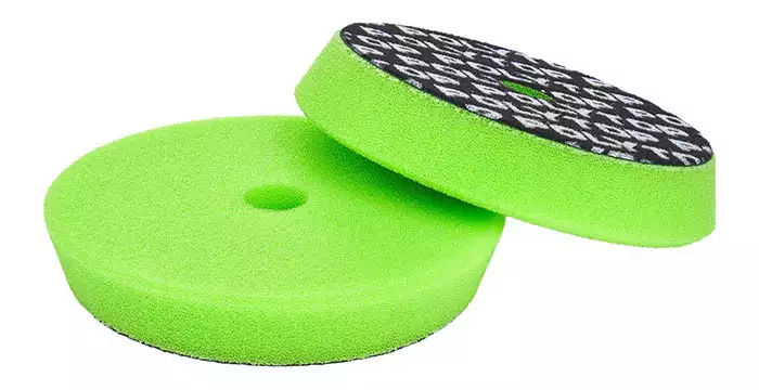 Grüne Polierpads für das perfekte Finish