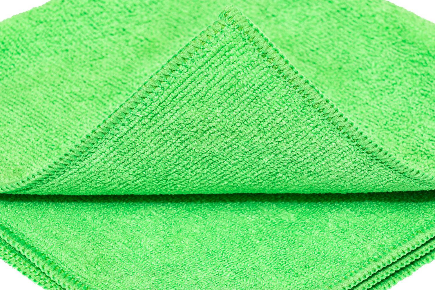 Pack grün, Microfasertuch 5er