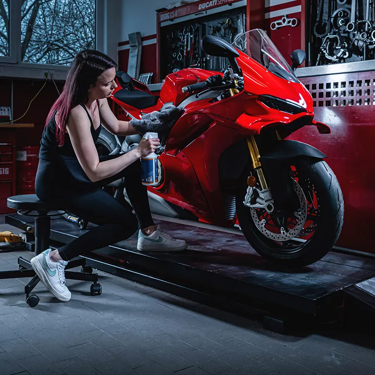Bike- und Motorradpflege Motorrad-Pflege