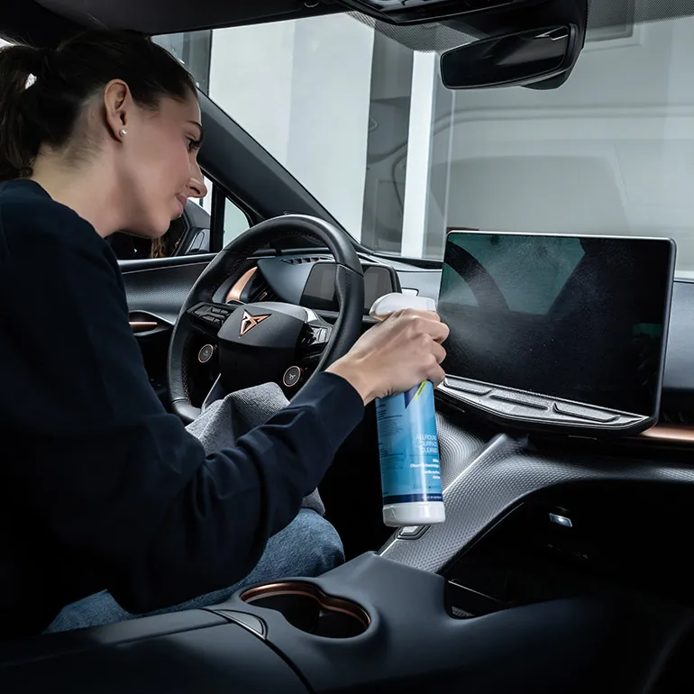 Sauber wie dahaim, Innenraumreinigung mit Polytop Innenraumreinigung