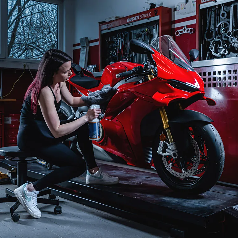 Bike- und Motorradpflege Motorrad-Pflege